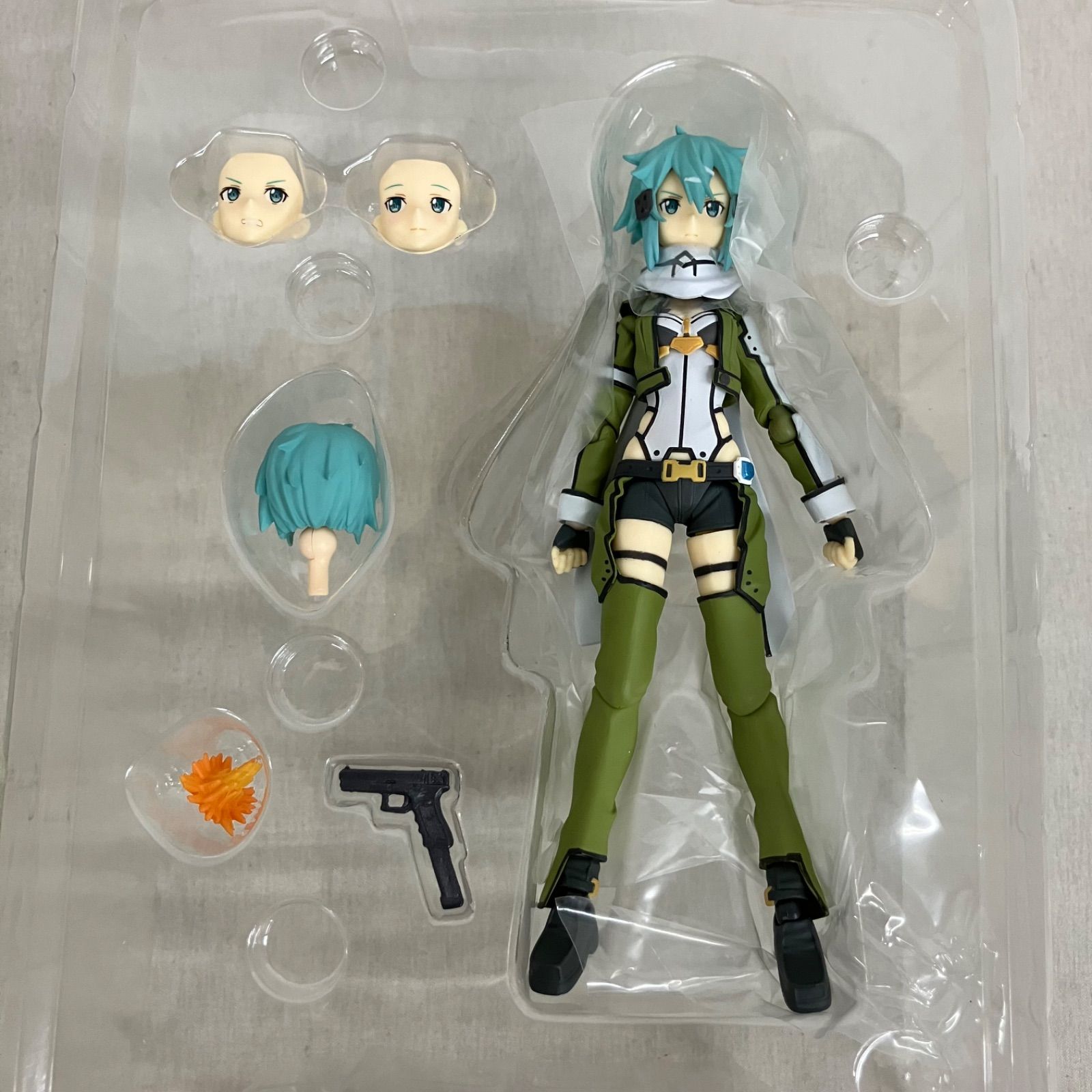 中古 ソードアート・オンラインⅡ figma 241 シノン フィギュア SF7B85
