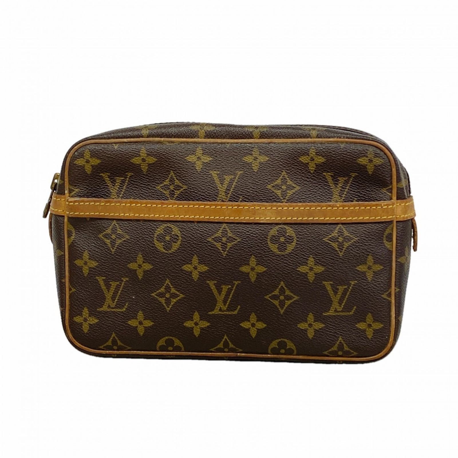 ルイ・ヴィトン(Louis Vuitton) ルイ・ヴィトン クラッチバッグ モノグラム コンピエーニュ23 M51847 ブラウンメンズ