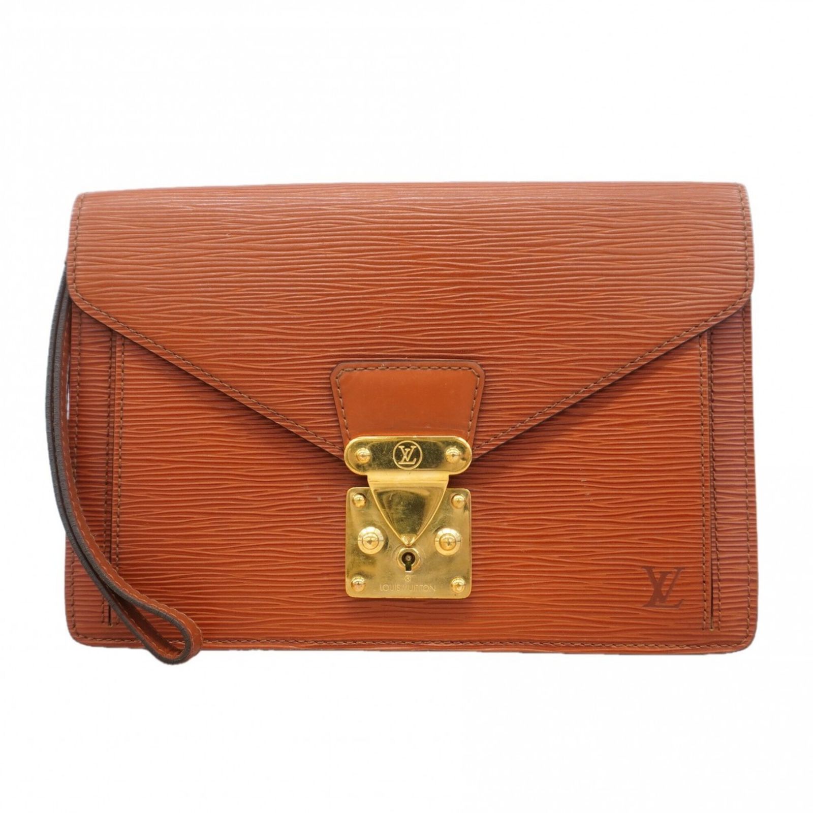 ルイ・ヴィトン(Louis Vuitton) ルイ・ヴィトン クラッチバッグ エピ ポシェットセリエドラゴンヌ M52613 ケニアブラウンメンズ