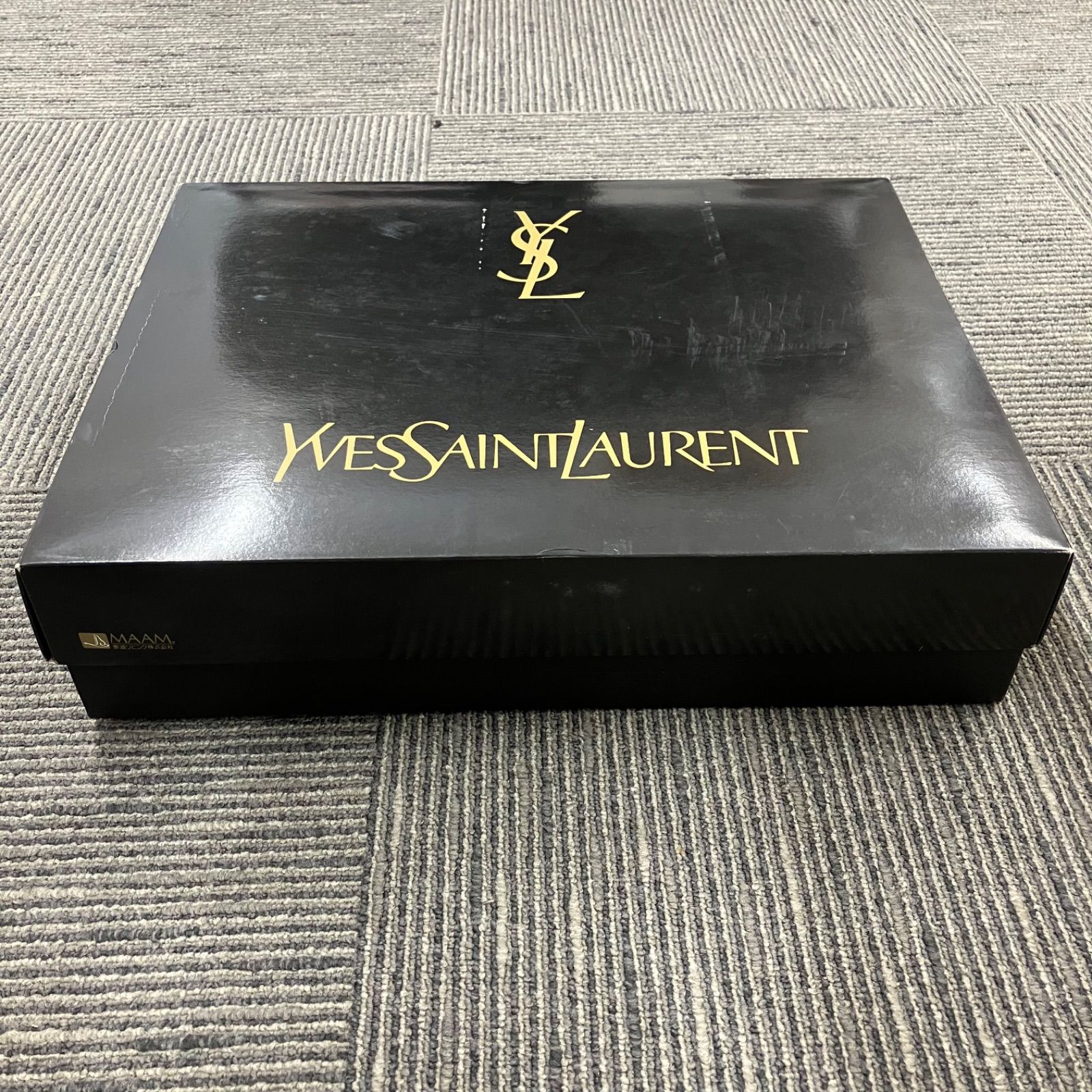 KT77 YvesSaintLaurent イヴ・サンローラン タオルケット ペイズリー柄