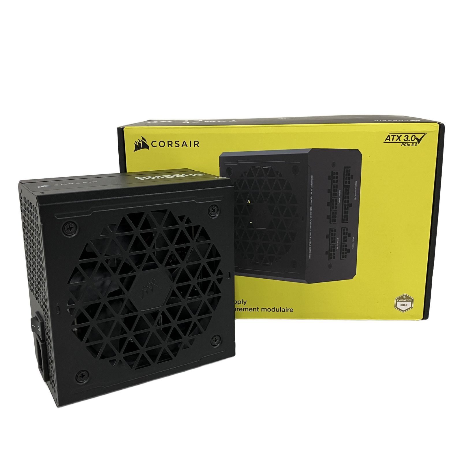 CORSAIR RM850e 850w PCパーツ 電源ユニット PLUS GOLD認証 コルセア 中古 B11477752