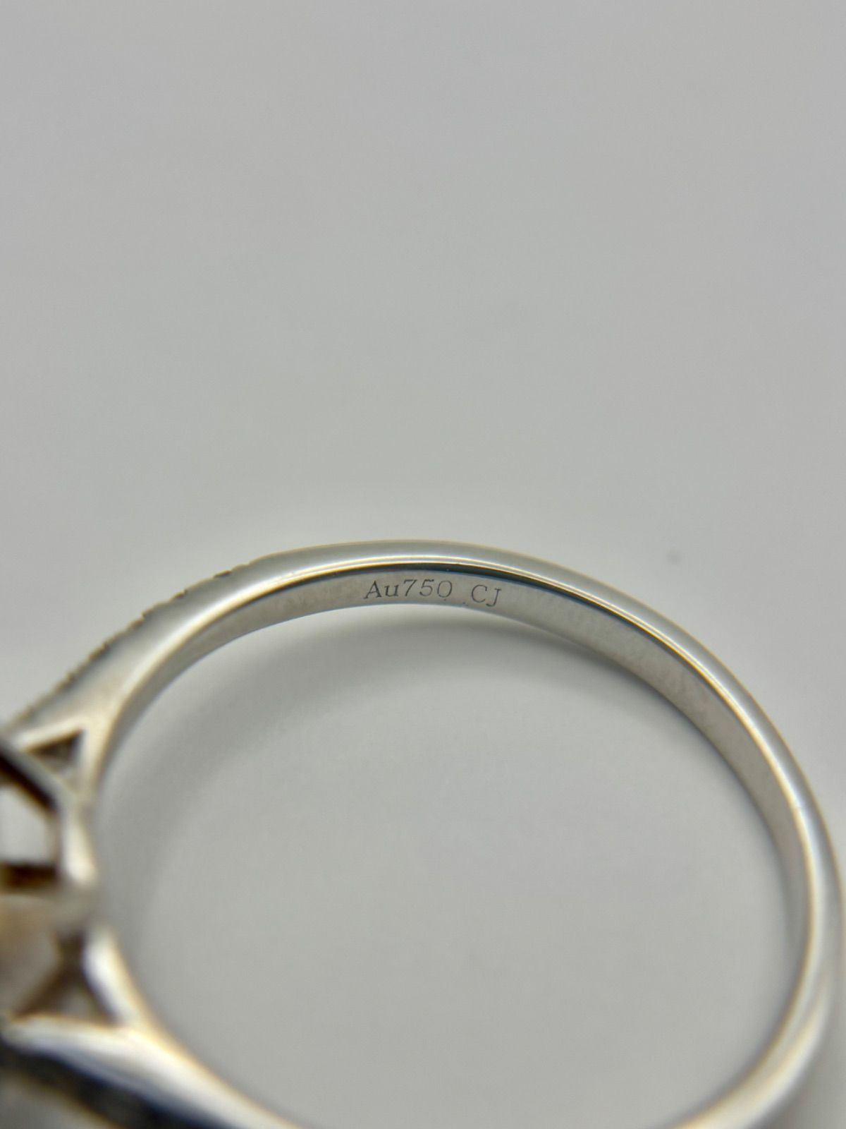 K18WGダイヤモンドリング 0.150ct/0.280ct