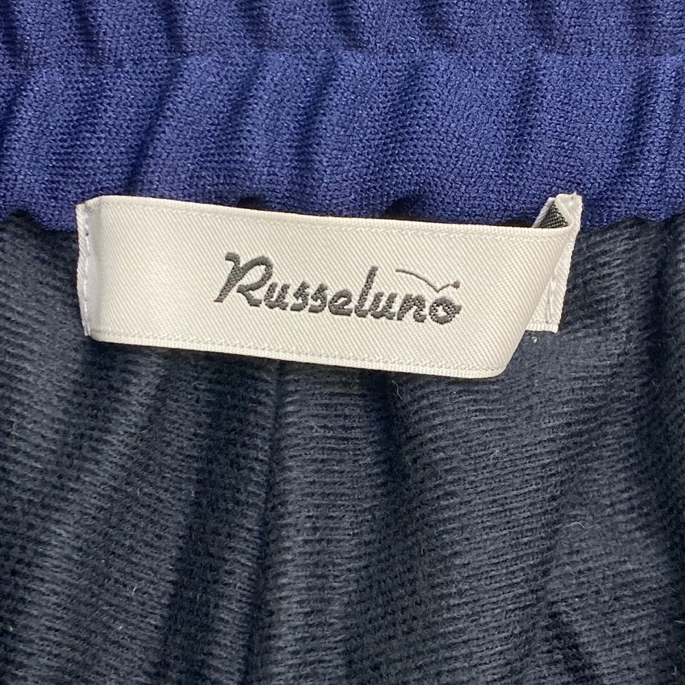サイズ：5 RUSSELUNO ラッセルノ ストレッチ ロングパンツ チェック柄