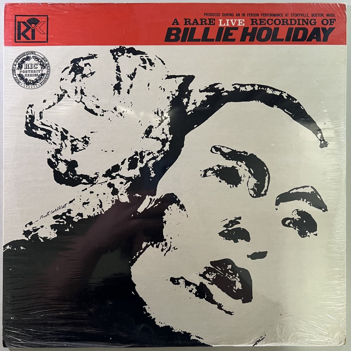 未開封 Billie Holiday / A Rare Live Recording Of Billie Holiday M2001/ レコード/record/LP