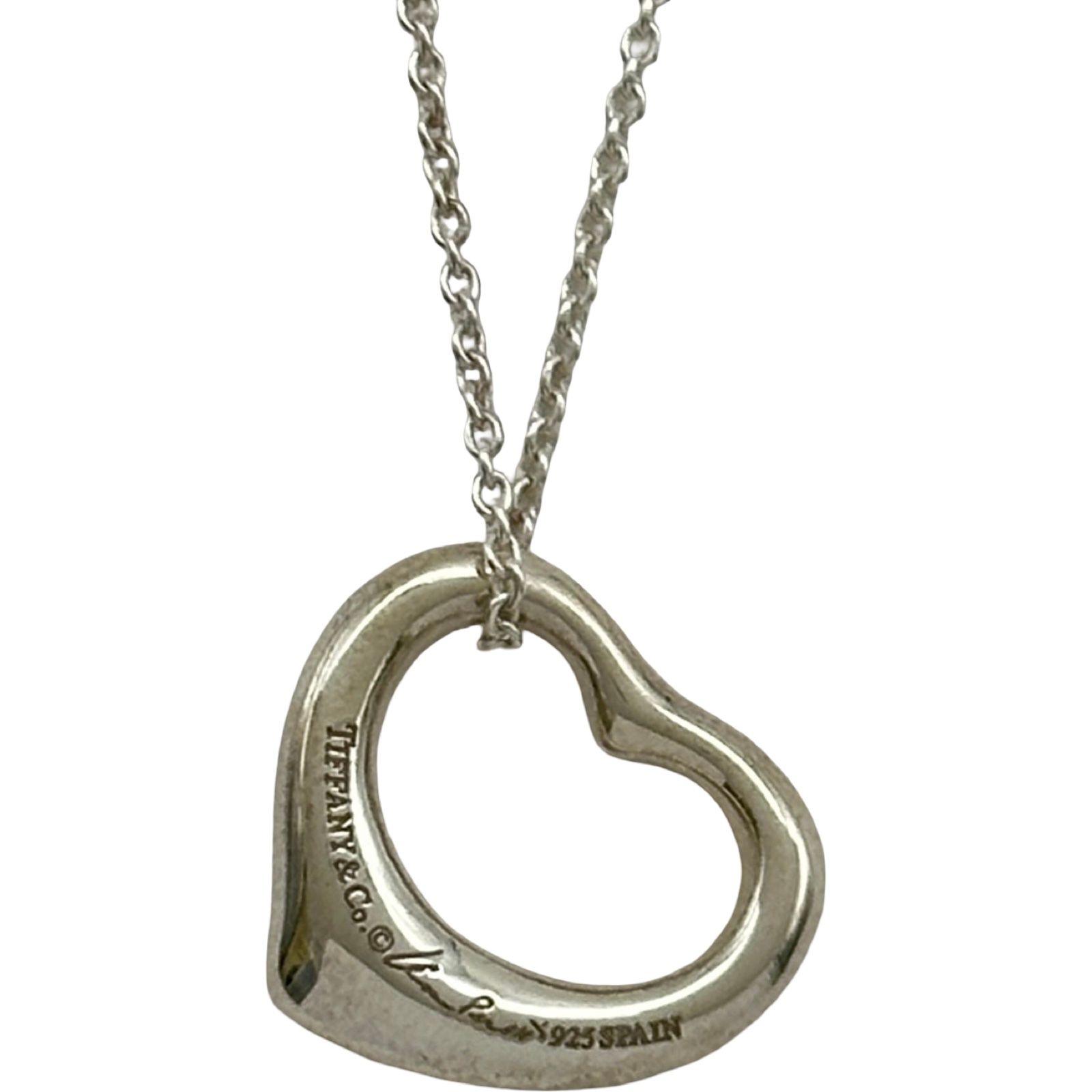 TIFFANY&Co ティファニー オープンハート ネックレス ハート 925 