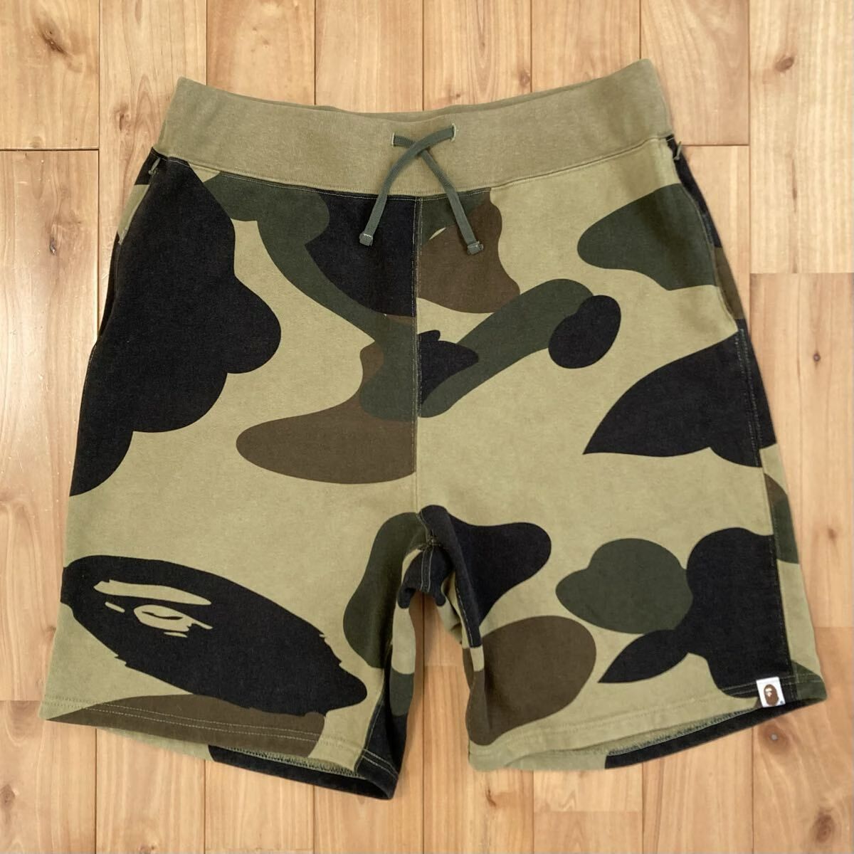 ★XXL★ Giant Camo スウェット ハーフパンツ a bathing ape BAPE zoom camo sweat shorts ショーツ エイプ ベイプ 迷彩 NIGO 2XL y6875