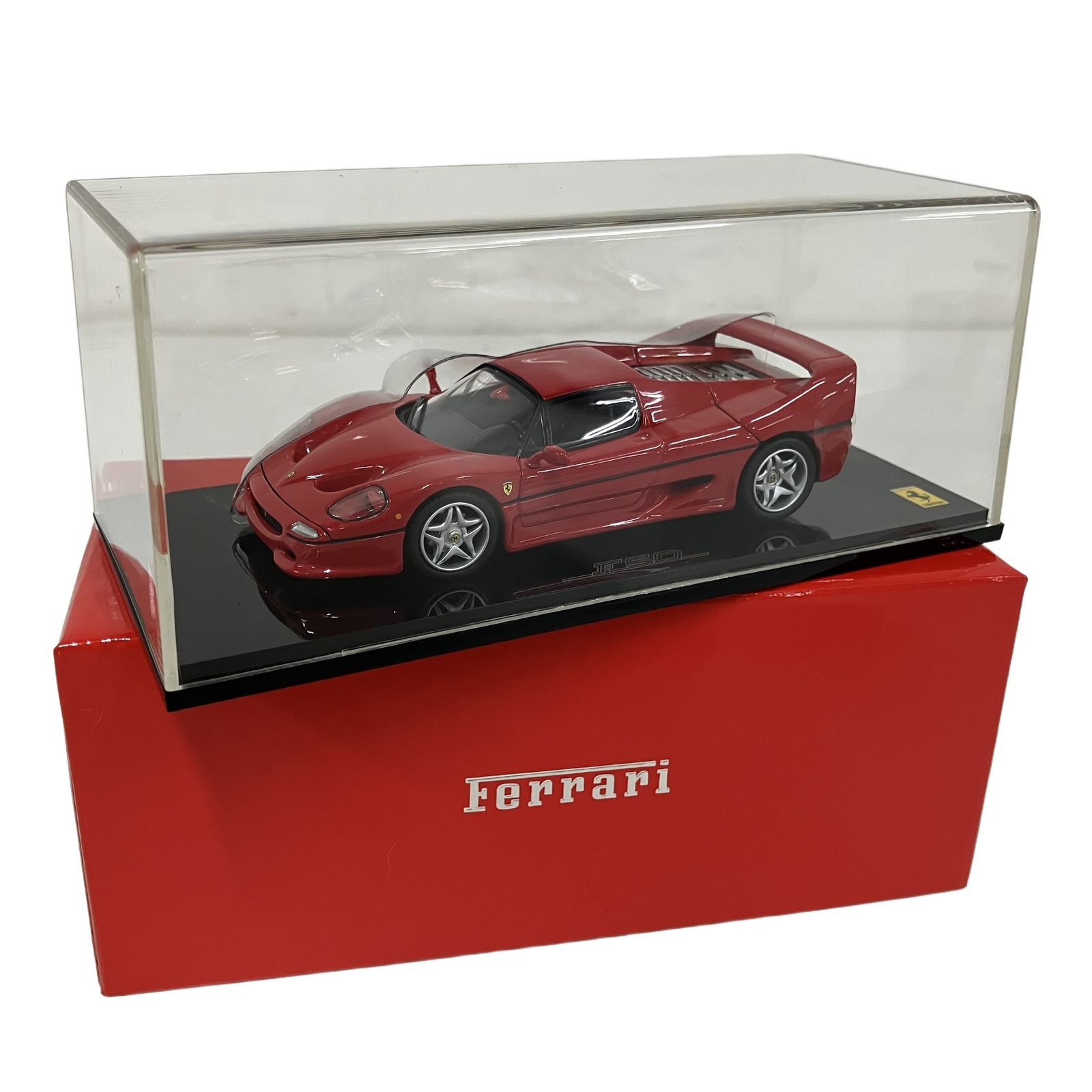 Kyosho Ferrari F50 RED BLACK INTERIOR 1/43 ミニカー 中古 良好