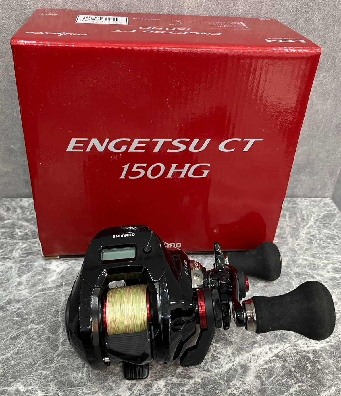 【送料無料】【早い者勝ち】【お買得品】【箱付き】【大人気】【SHIMANO】【シマノ】リール ENGETSU 炎月 CT150HG