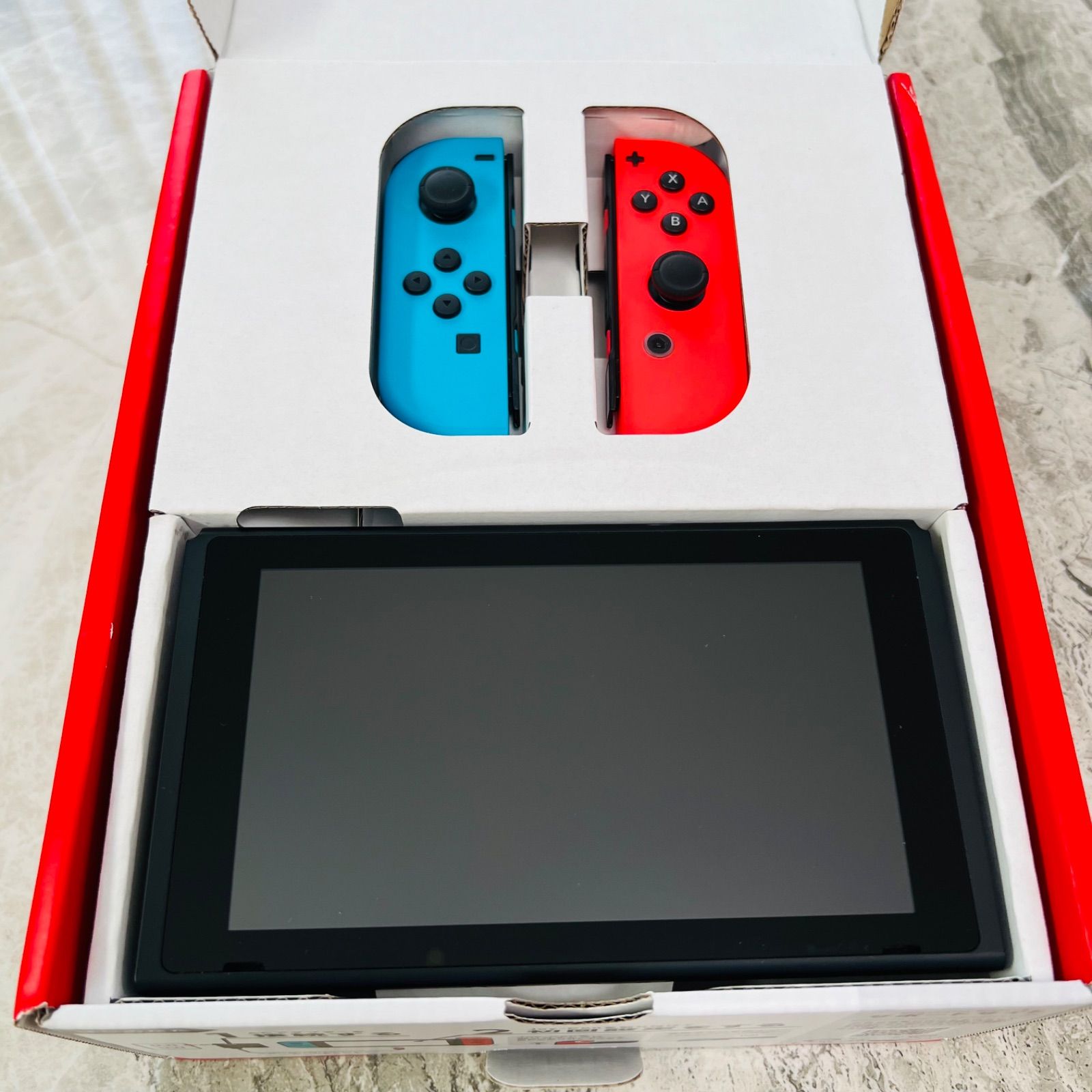 完動品】Nintendo Switch スイッチ 本体 バッテリー強化版 2024年製 箱