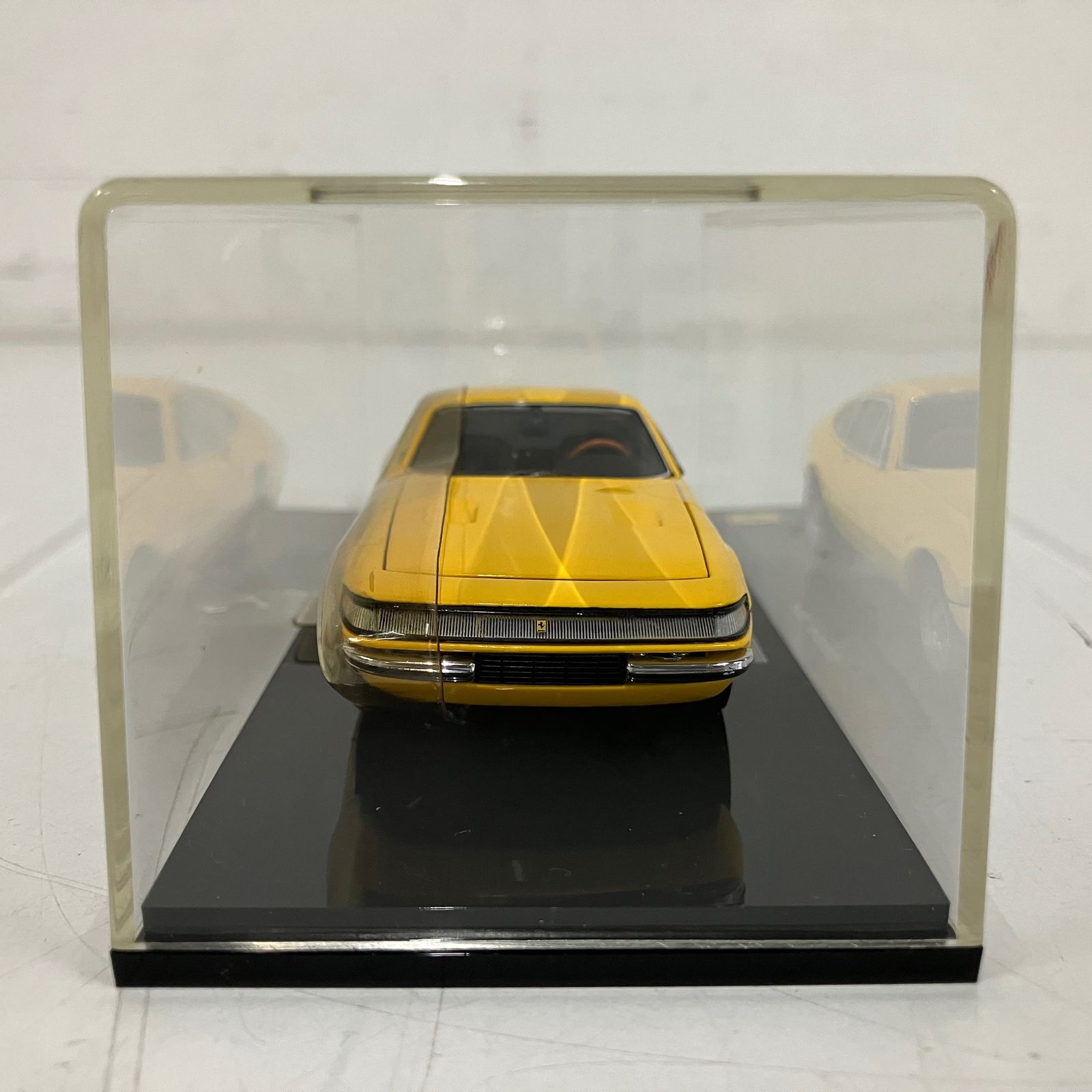Kyosho Ferrari 365GTB/4 EARLY VERSION YELLOW 1/43 ミニカー 中古