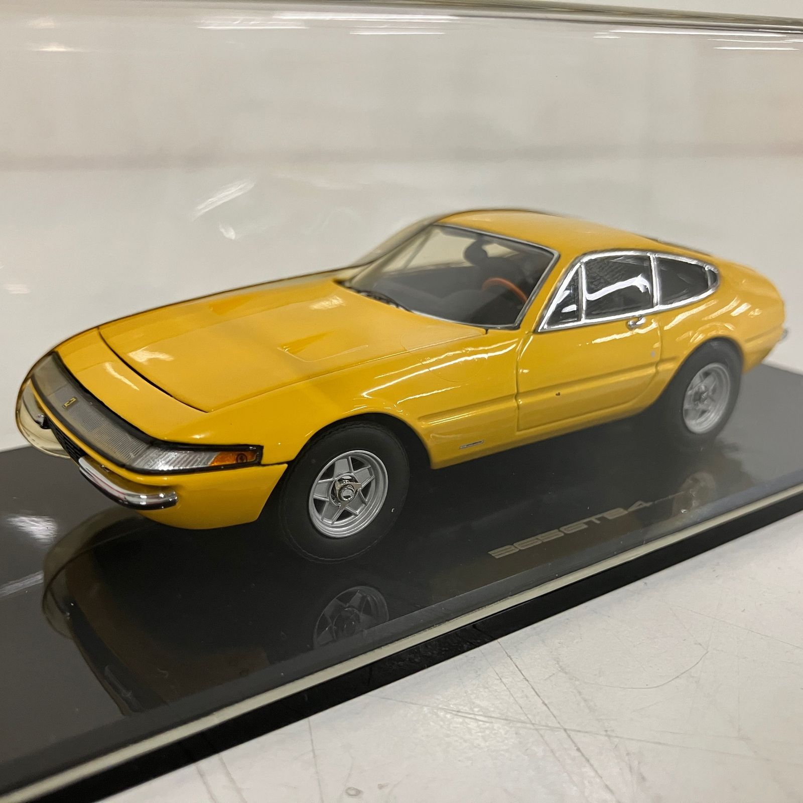 Kyosho Ferrari 365GTB/4 EARLY VERSION YELLOW 1/43 ミニカー 中古