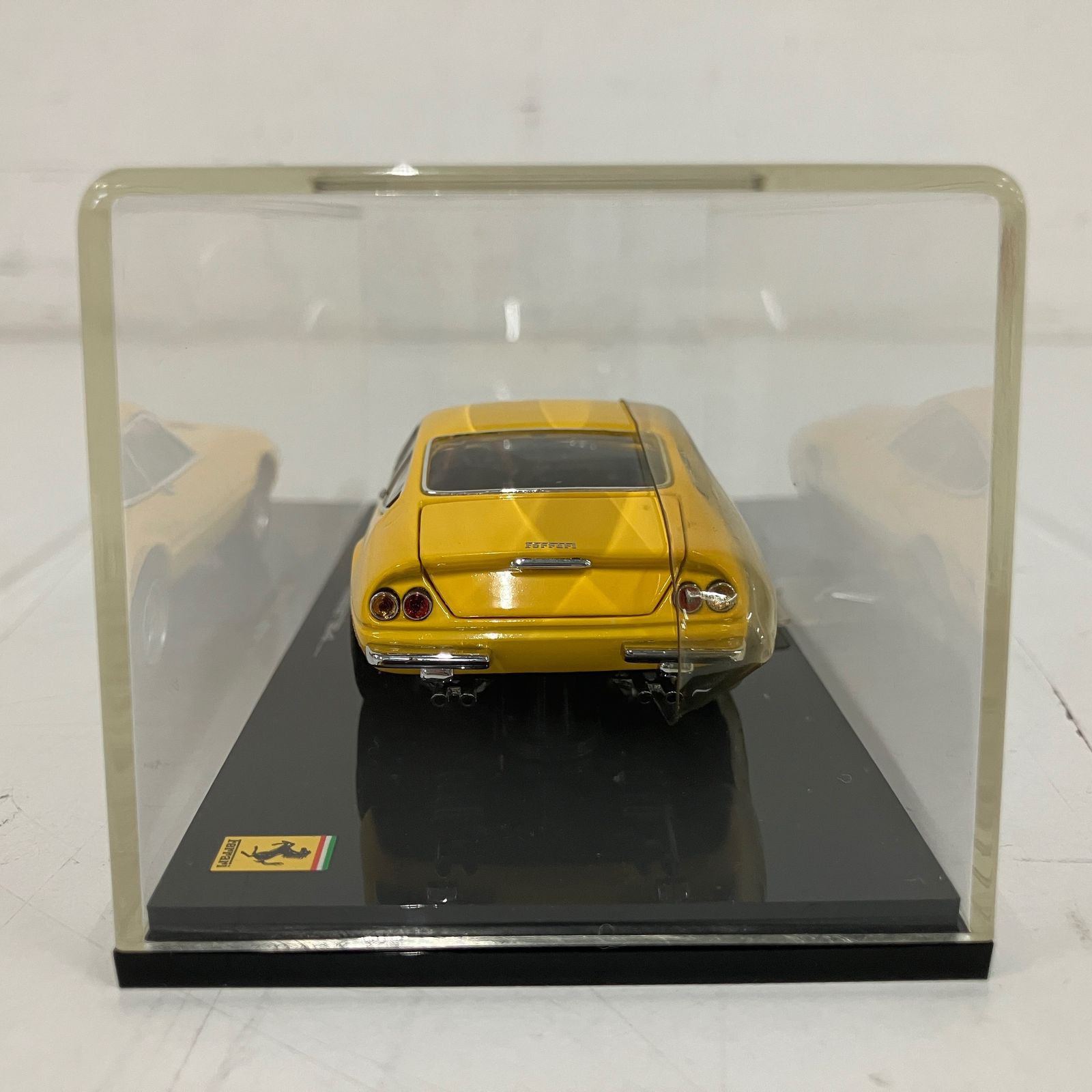 Kyosho Ferrari 365GTB/4 EARLY VERSION YELLOW 1/43 ミニカー 中古
