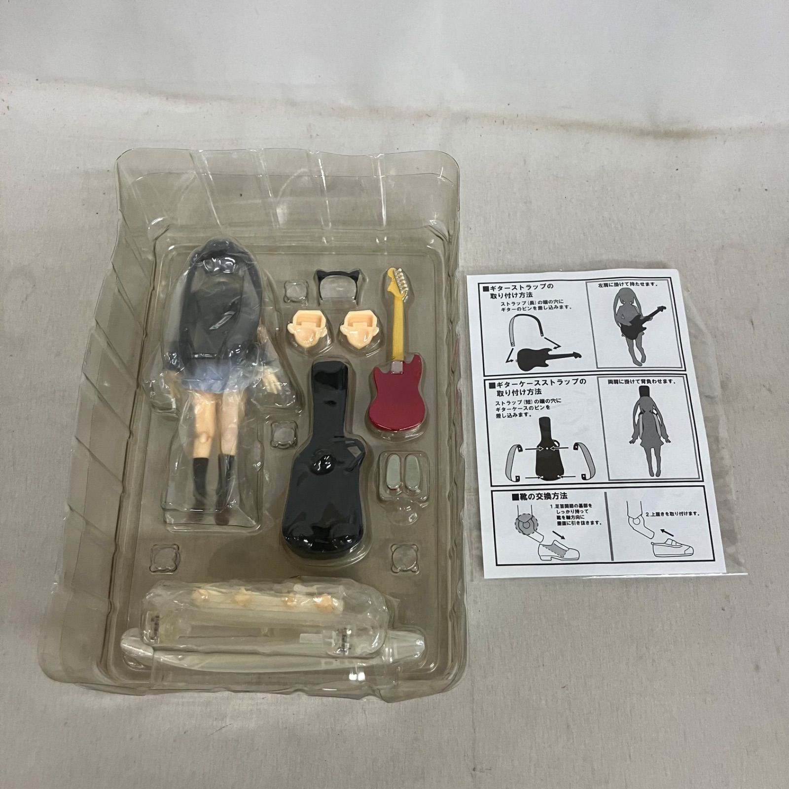 中古 けいおん！ figma 061 中野梓 制服 フィギュア 箱不良 SF7B86