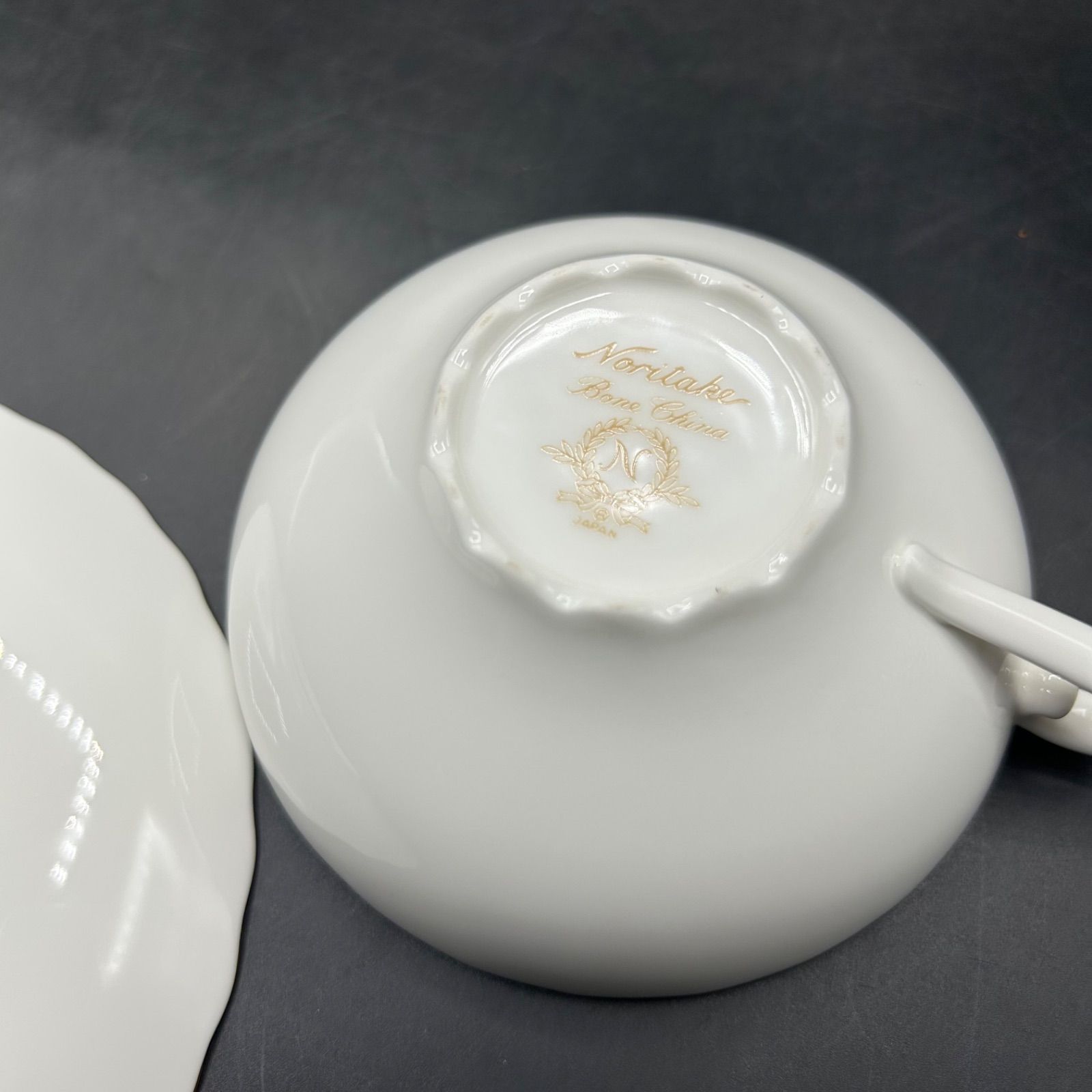 美品 ノリタケ TEA MAKE ティーメイク カップ&ソーサー 2客セット