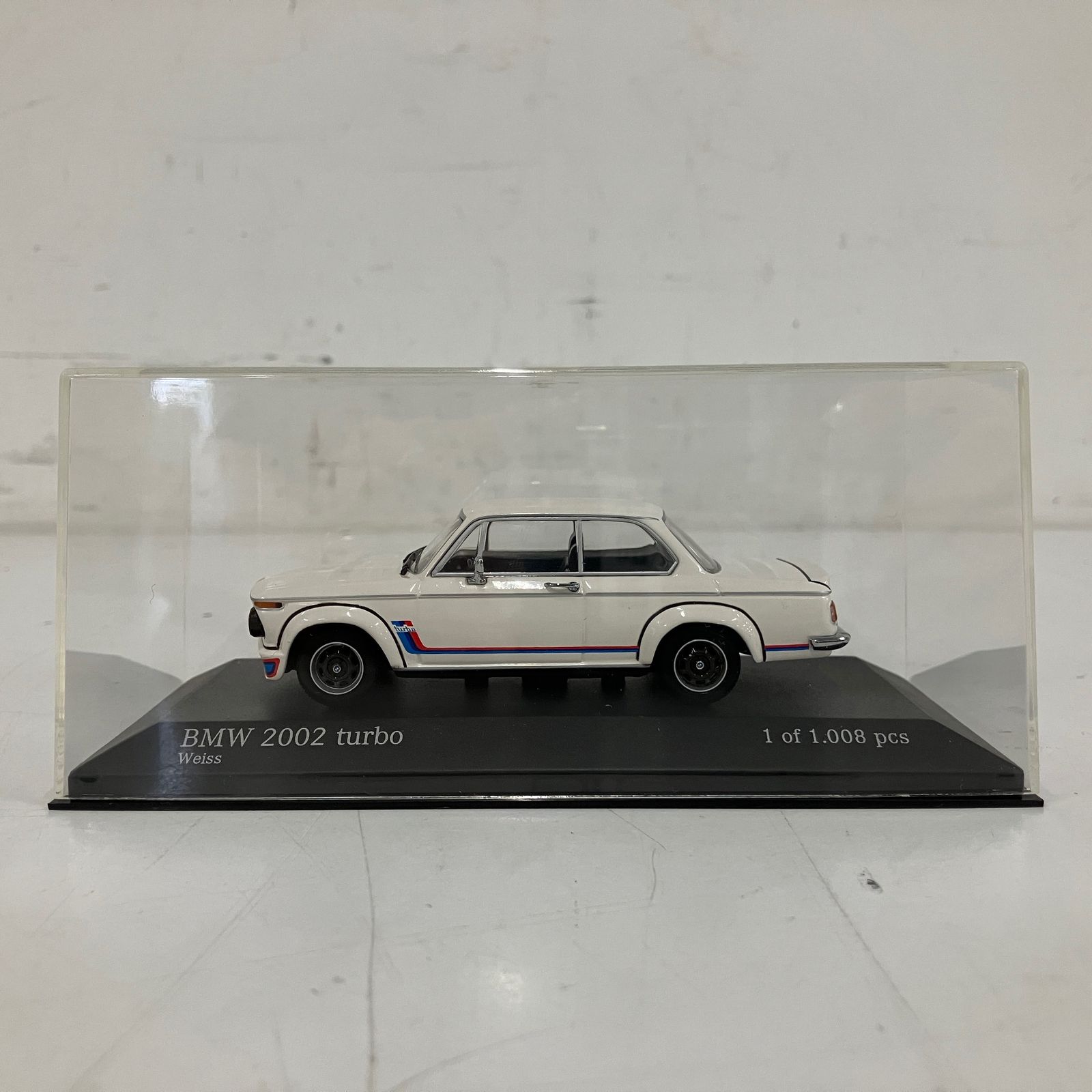 未開封　MINICHAMPS　ミニチャンプス　BMW2002ターボ　白色 minichamps ミニチャンプス 1/43 BMW 2002 Turbo Weiss 1973-74 cram