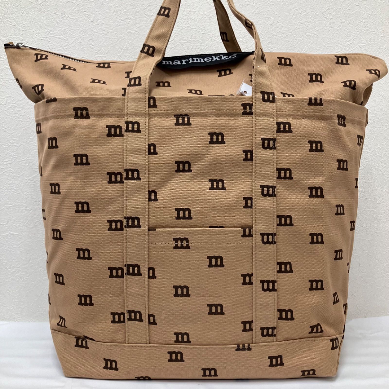 6567 marimekko マリメッコ トートバッグ ロゴマニア 日本限定柄 