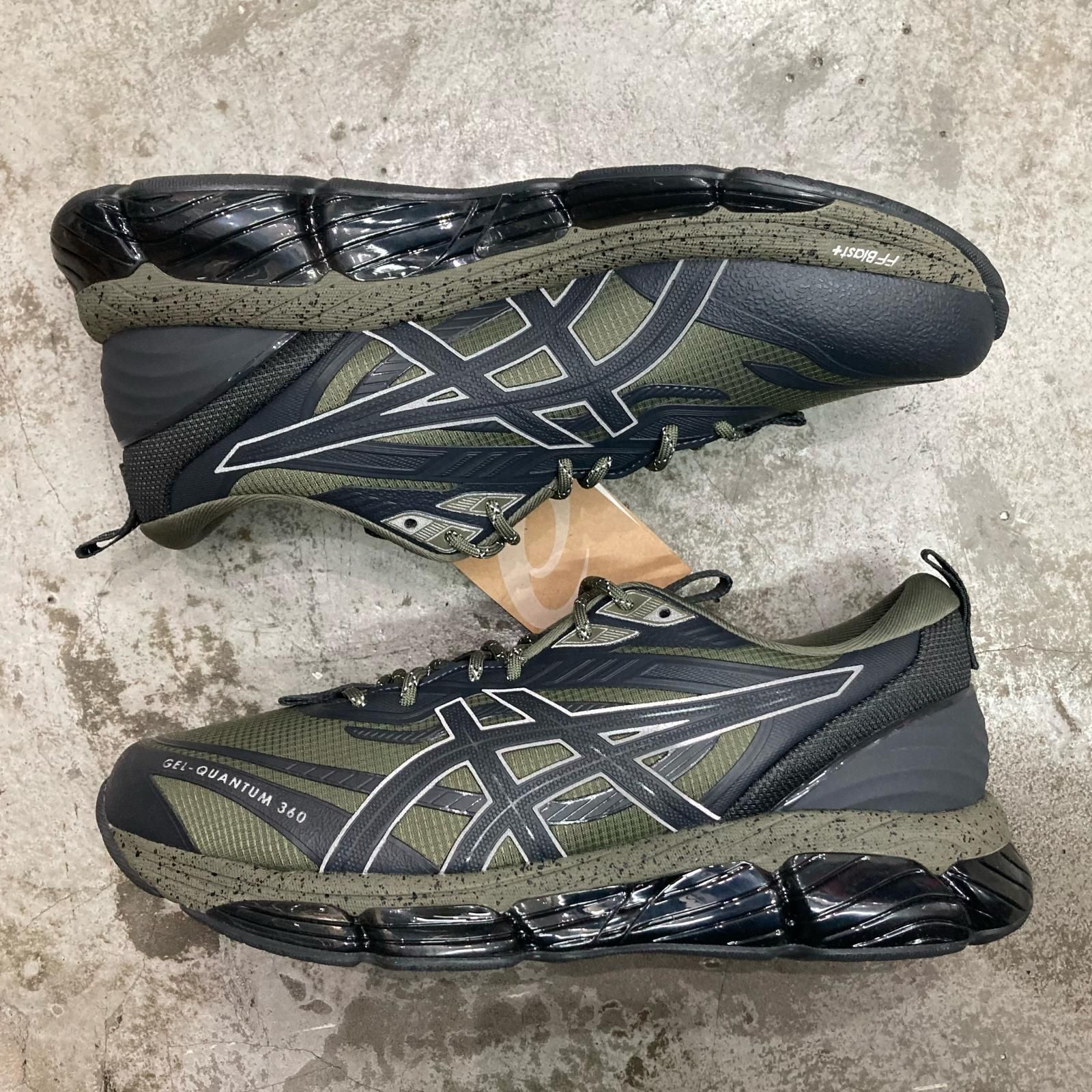 未使用 asics GEL-QUANTUM 360 VIII UTILITY  ゲルクォンタム スニーカー アシックス 1203A471-300 グリーン 25cm （16944M） 未使用 asics GEL-QUANTUM 360 VIII UTILITY ゲルクォンタム