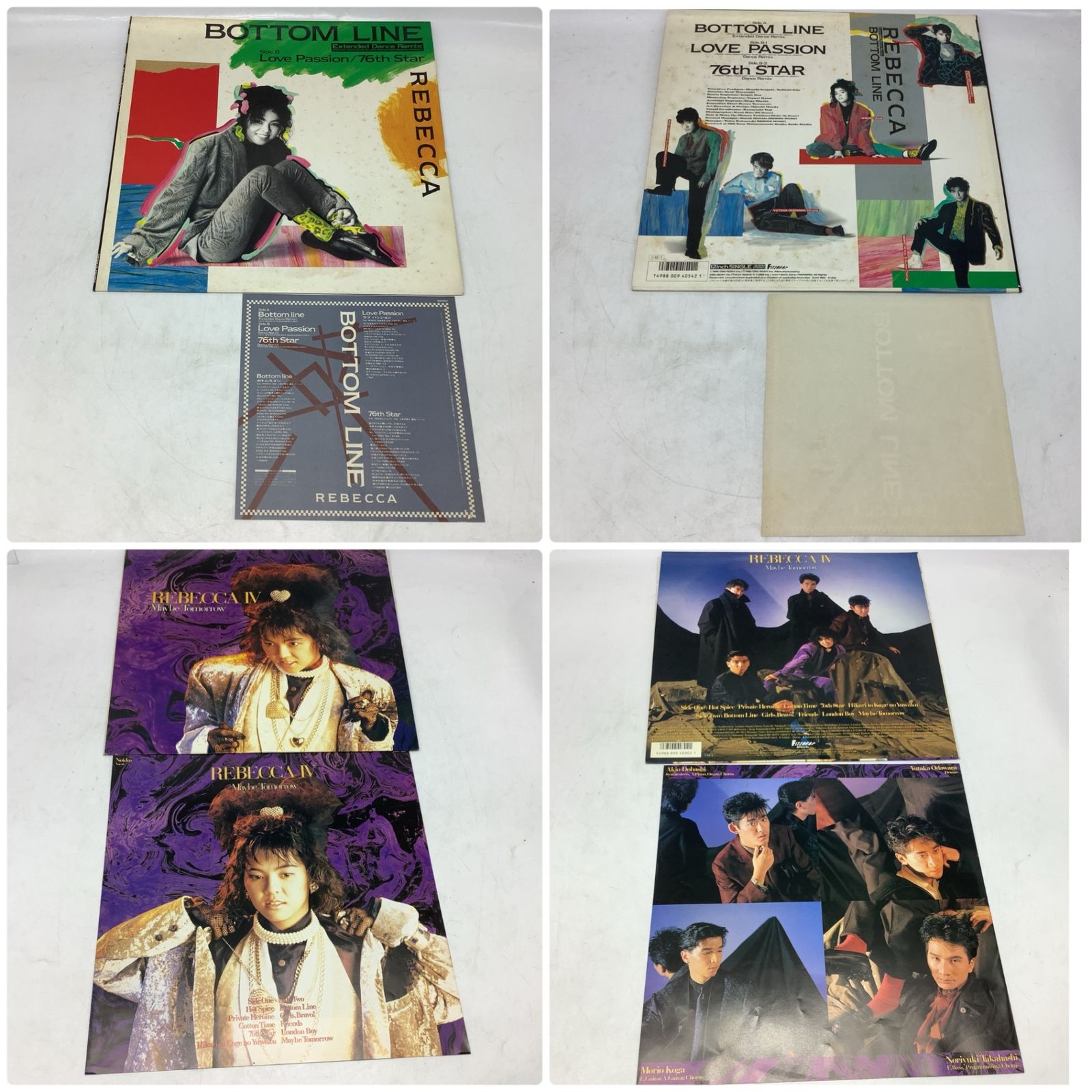 7258 REBECCA レベッカ LP・12インチレコード 3枚セット / TIME