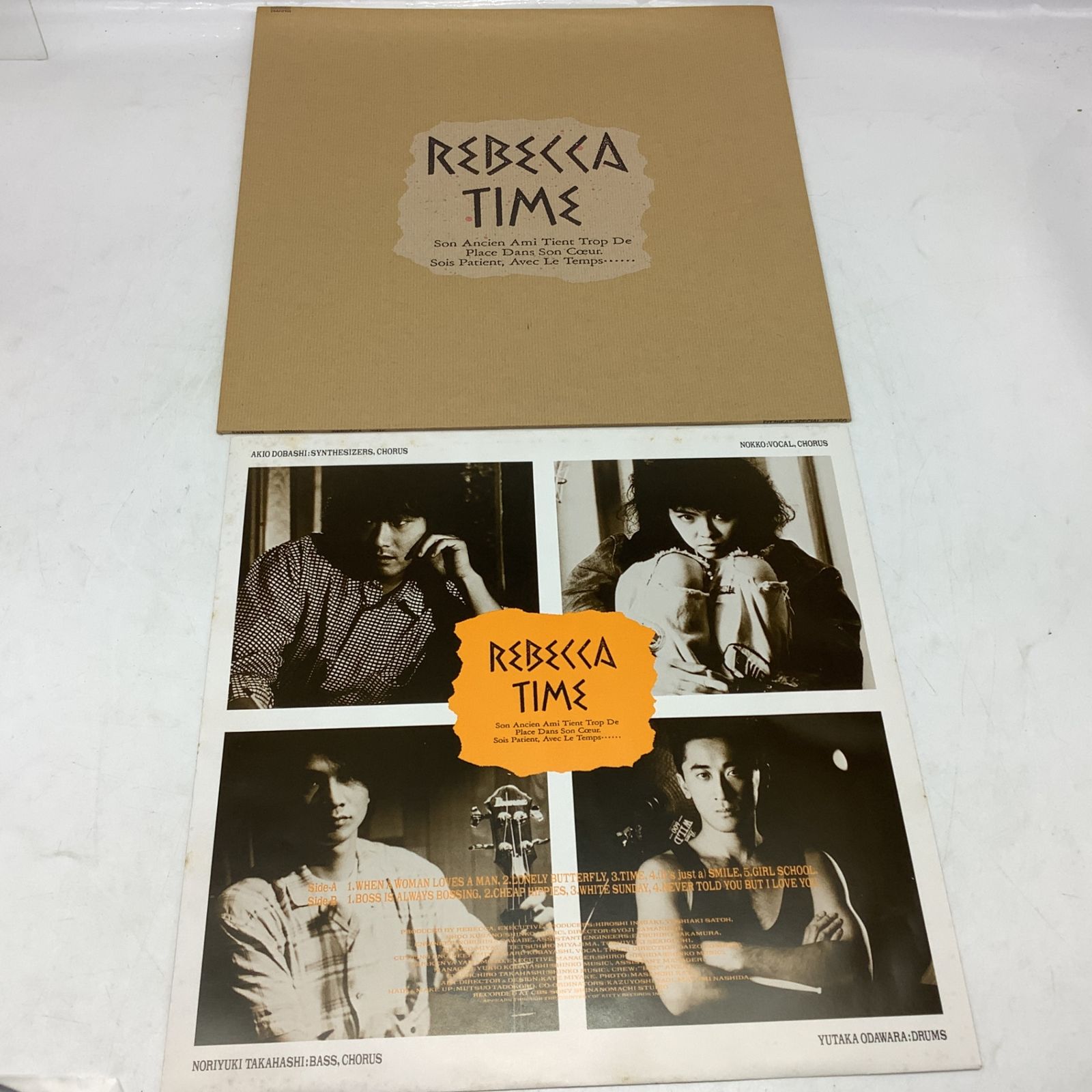 7258 REBECCA レベッカ LP・12インチレコード 3枚セット / TIME