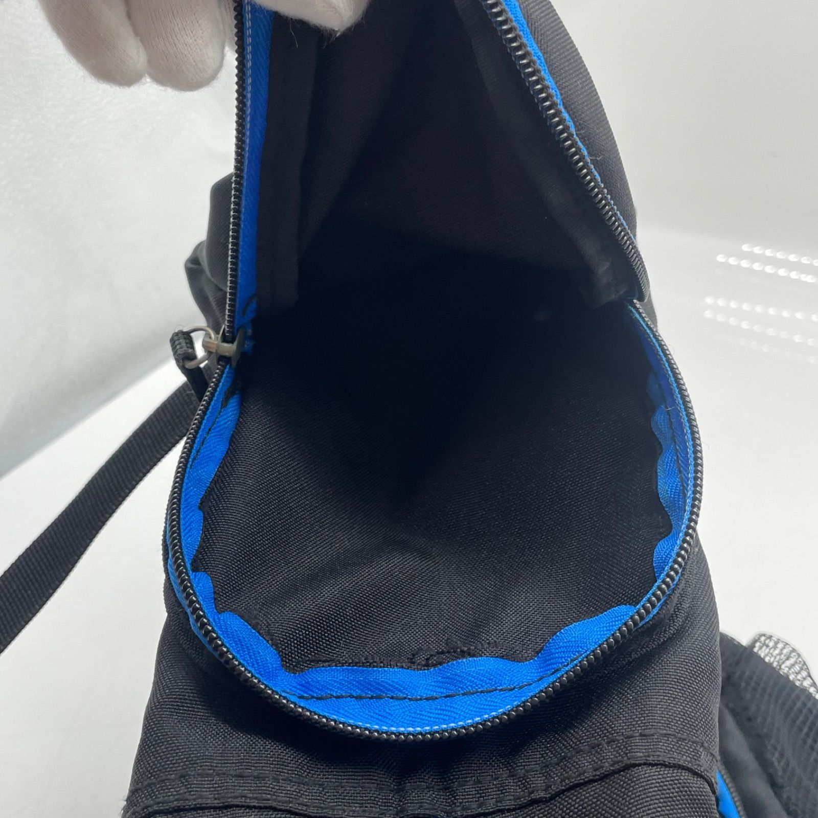 BN9554□Polo Ralph Lauren リュック バックパック ブラック×ブルー 