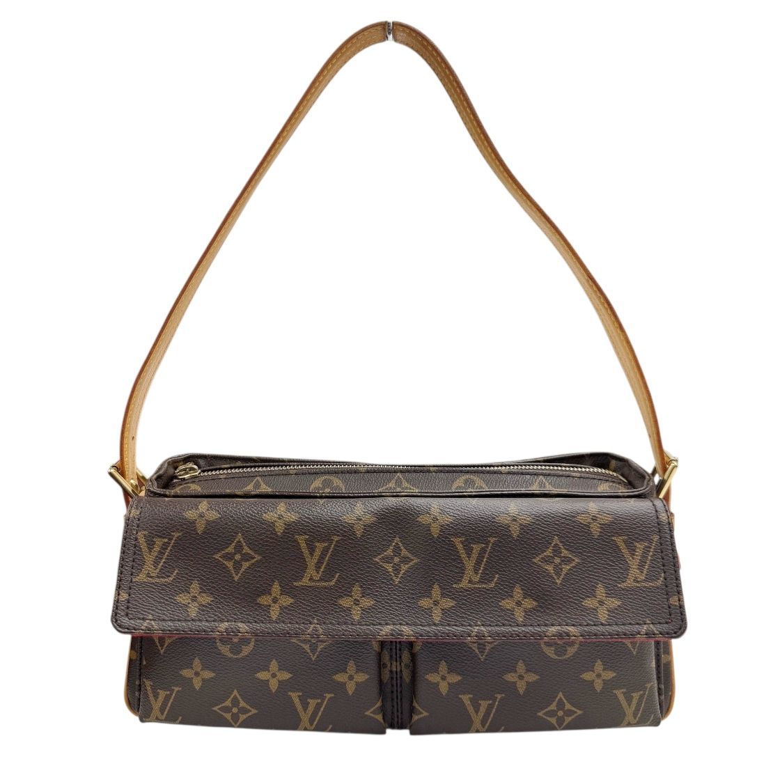 【中古】LOUIS VUITTON ルイヴィトン モノグラム ヴィヴァシテMM M51164 DU0035 モノグラム ショルダーバッグ ワンショルダー 人気 カジュアル お出掛け 肩掛け レディース 【ブランドギャラリー心斎橋店】