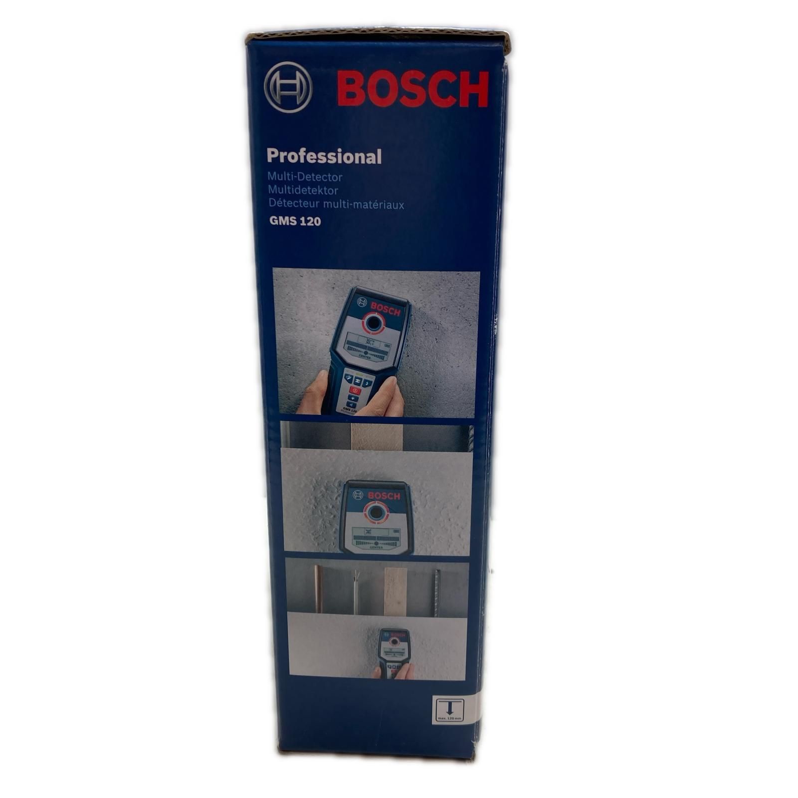 BOSCH ボッシュ 探知機 付属品完備 GMS120 ネイビー - メルカリ