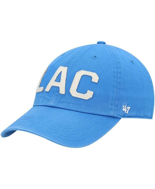 47 ブランド レディース アクセサリー 帽子 47 Brand Womens Powder Blue Los Angeles Chargers Finley Clean Up Adjustable