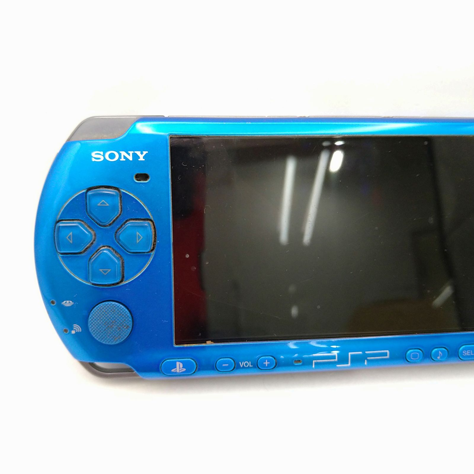 ジャンク】PSP 3000 バイブラントブルー 液晶割れ 2607BXsy60 - メルカリ