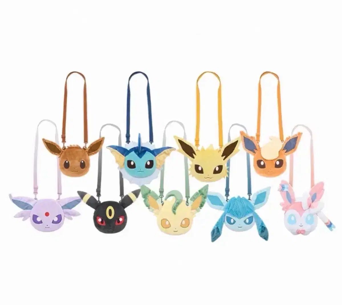 ポケモン 中 포켓 クロスバッグ バッグ イーブイ ニンフィア ブラッキー シャワーズ サンダース ブースター エーフィ グレイシア リーフィア