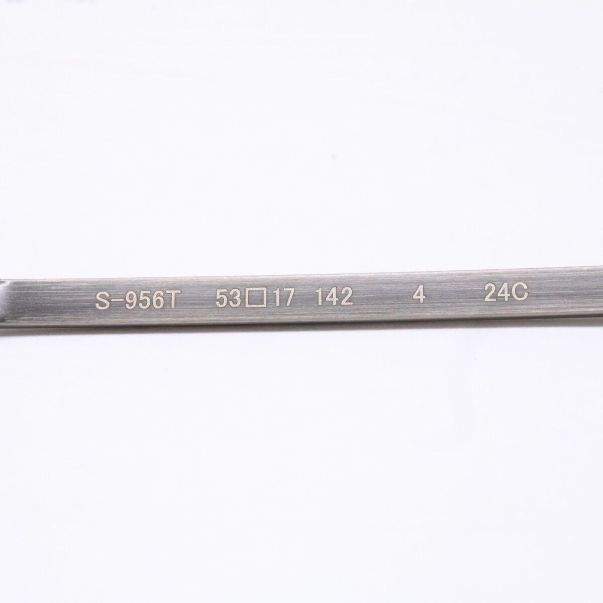999.9 フォーナインズ 【新品同様】S-956T 逆Rヒンジ チタン メタル