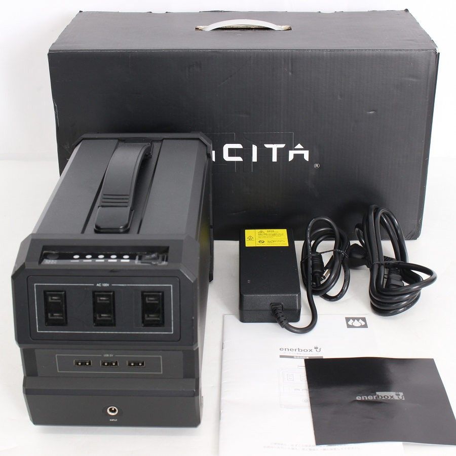 LACITA ENERBOX ENERBOX01-SP 防沫タイプ ポータブル電源 444Wh