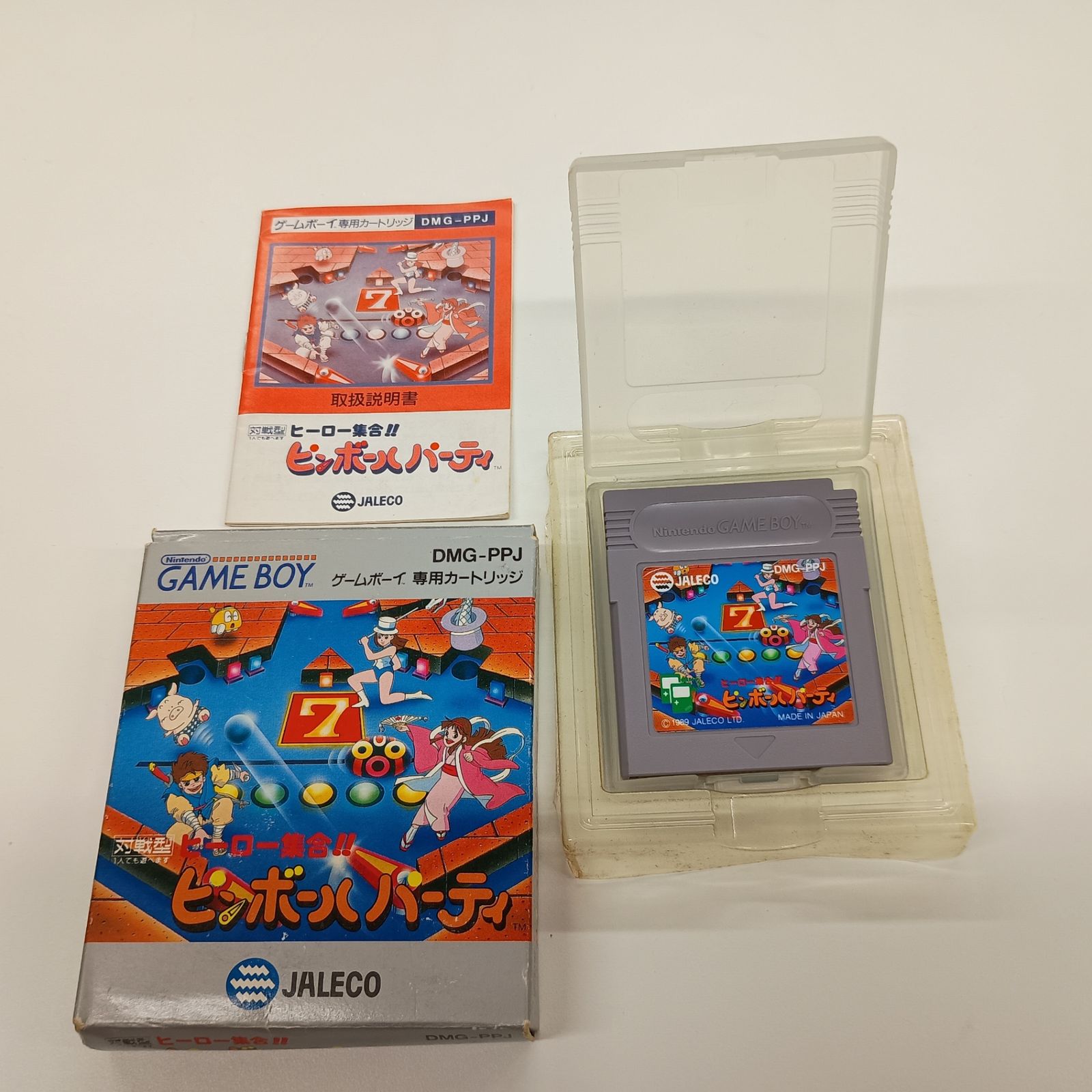 動作確認済み ヒーロー集合！！ピンボールパーティ ゲームボーイ GB