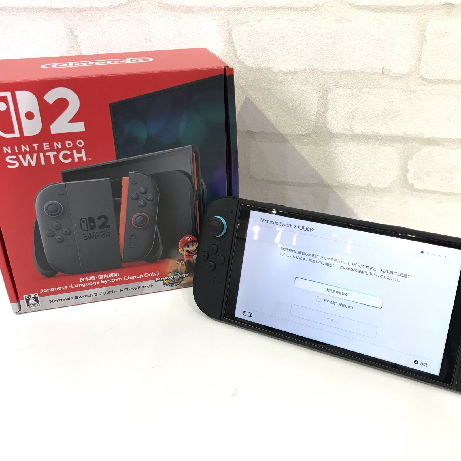 θ【簡易動作確認済】Nintendo Switch2 マリオカート ワールドセット