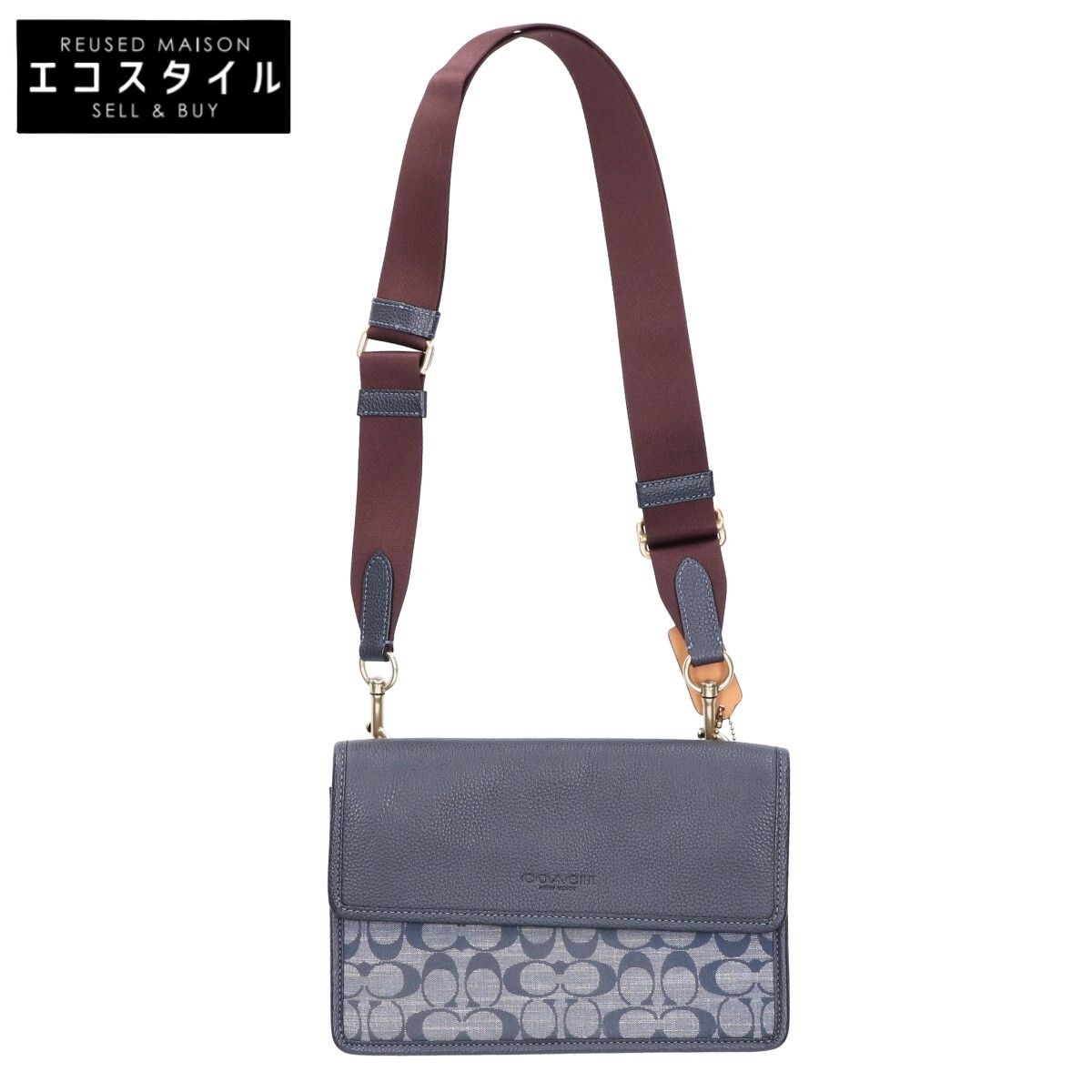 COACH　コーチ　M2144-C8185 シグネチャーキャンバスｘレザー クロスボディ