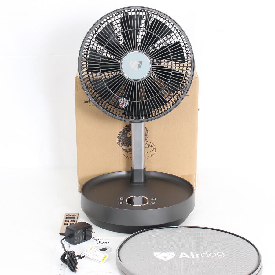 美品】Airdog The Fan portable Black サーキュレーター 扇風機
