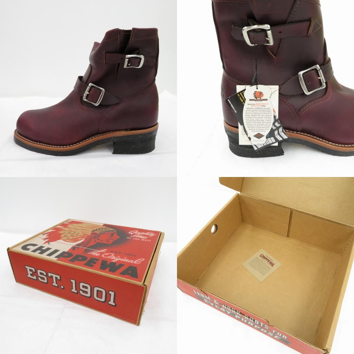 瀬戸大橋店】 中古 Chippewa | チペワ ブーツ 1901M11 エンジニア