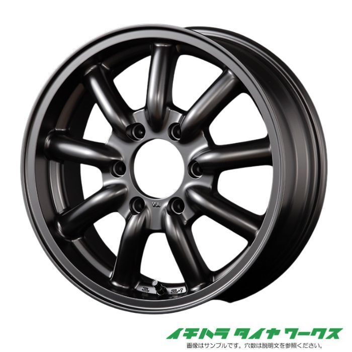 ファブレス ヴァローネ MC-9 17インチ 6.5J 6H-139.7 新品ホイール 4本セット 送料無料