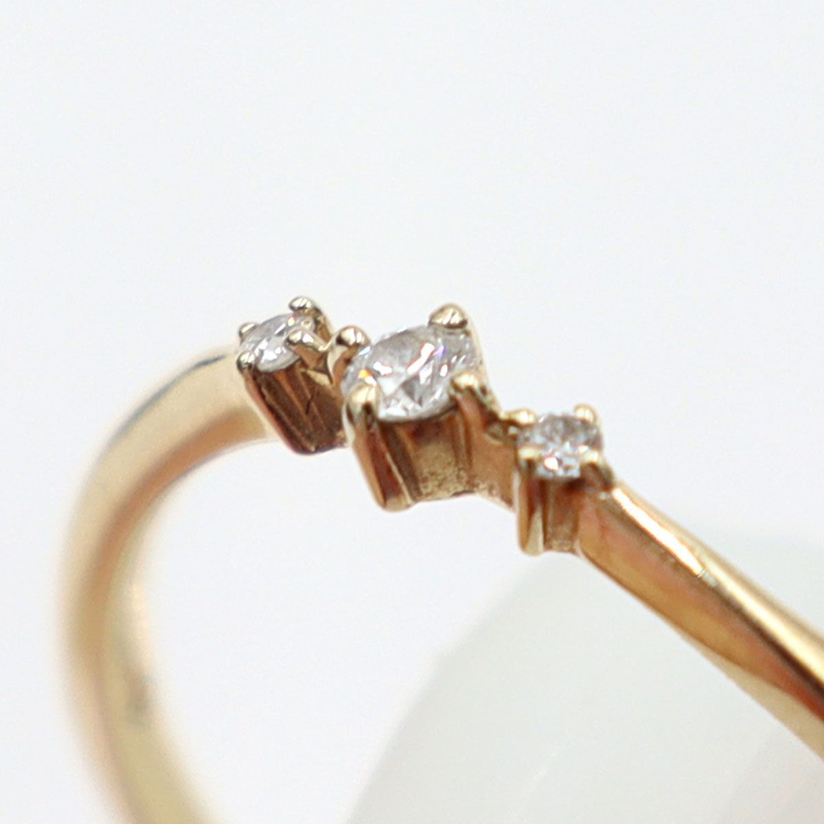 ヴァンドーム青山(VENDOME AOYAMA) K10ダイヤモンドリング D0.04ct