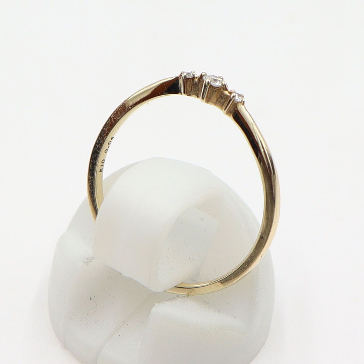 ヴァンドーム青山(VENDOME AOYAMA) K10ダイヤモンドリング D0.04ct