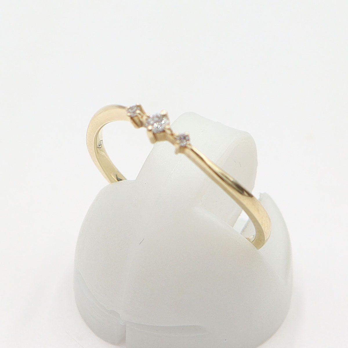 ヴァンドーム青山(VENDOME AOYAMA) K10ダイヤモンドリング D0.04ct