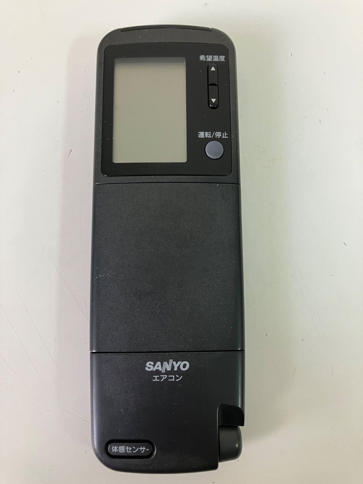 SANYO サンヨー エアコンリモコン RCS-AR1A(K) - メルカリ