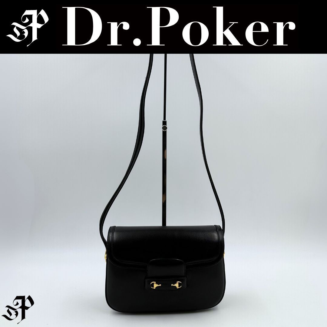 【美品】ホースビット レザー ショルダーバッグ