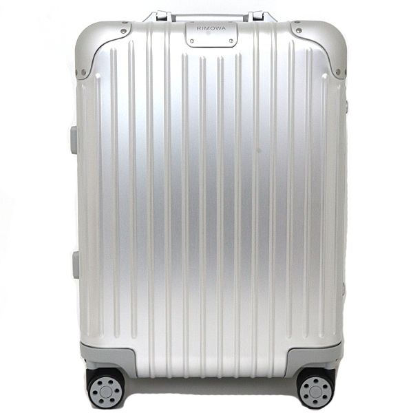リモワ RIMOWA Original キャビン スーツケース キャリーバッグ オリジナル 35L アルミニウム 92553004 シルバー 未使用品