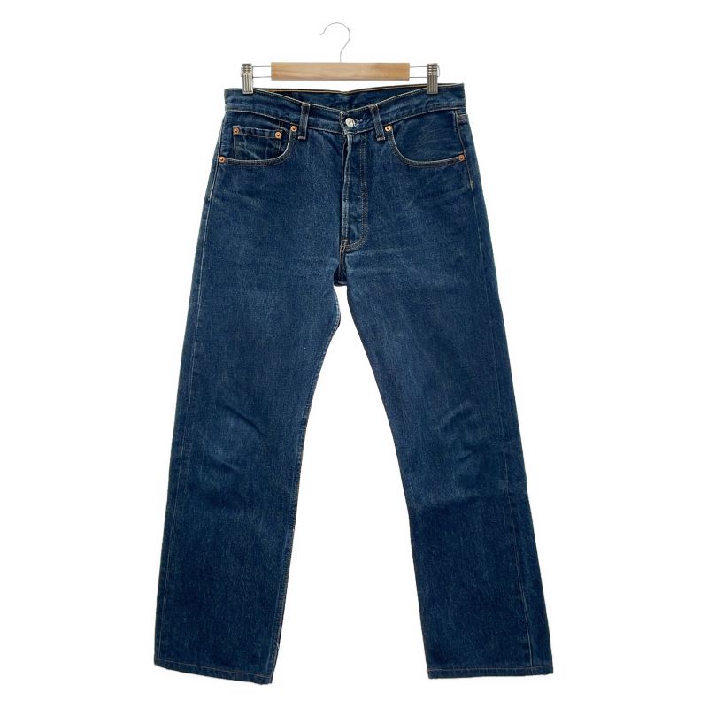 【値下げ】90's 英国製 Levi's ユーロリーバイス 501 W34 中古】90s- LEVI'S 501xx ユーロ UK製 ボタン裏311 W33L34 △裾上げ