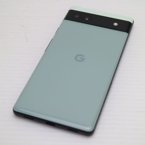 超美品 SIMフリー Google Pixel 6a セージ スマホ 白ロム 土日祝発送OK