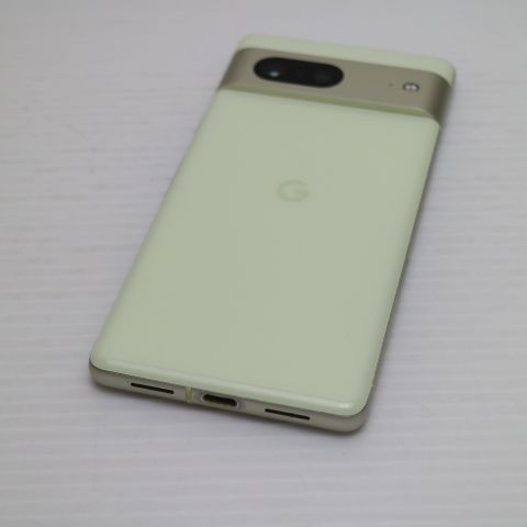 超美品 SIMフリー Google Pixel 7 128GB レモングラス スマホ 土日祝