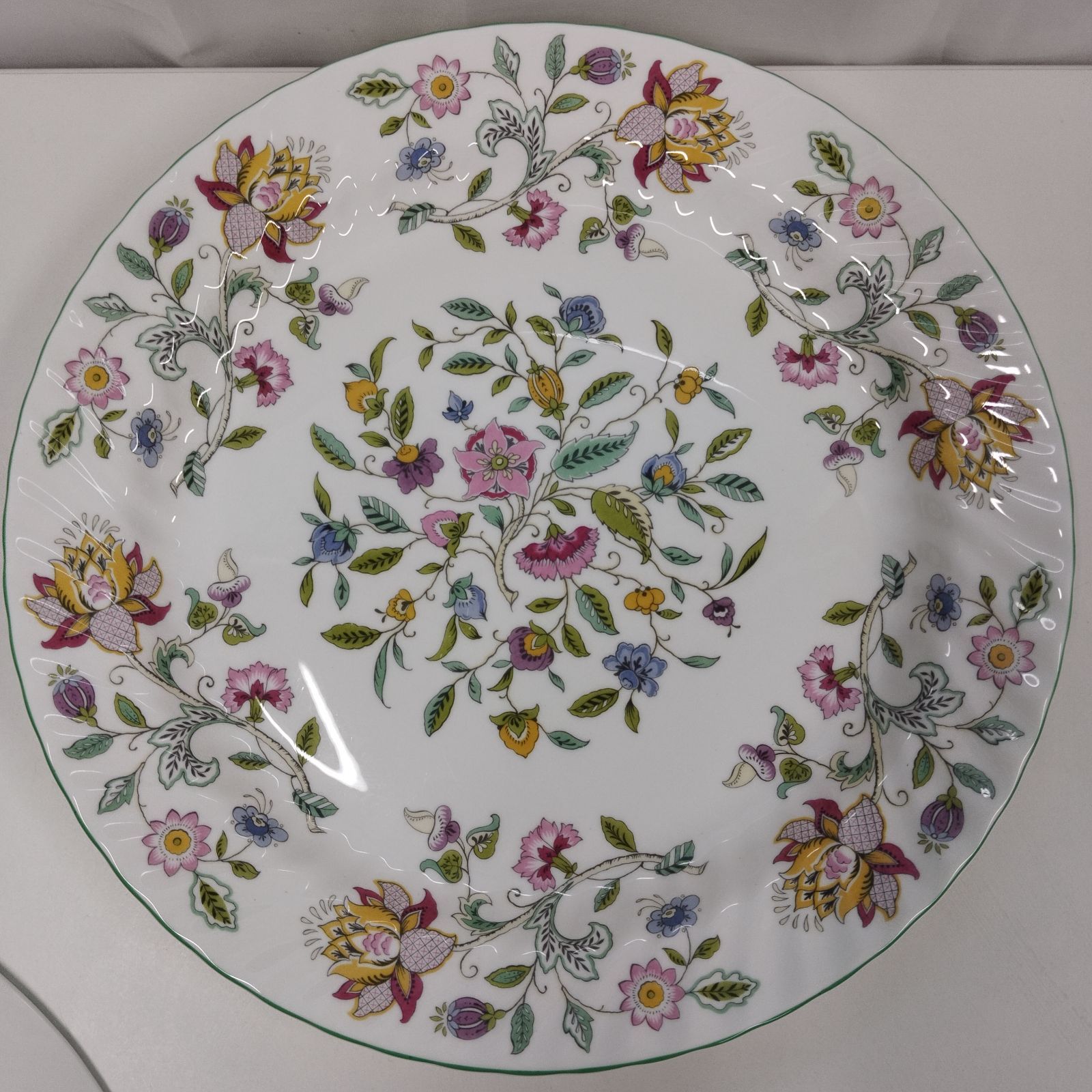 2枚セット】MINTON ミントン ハドンホール 大皿 プレート 花柄 約33cm