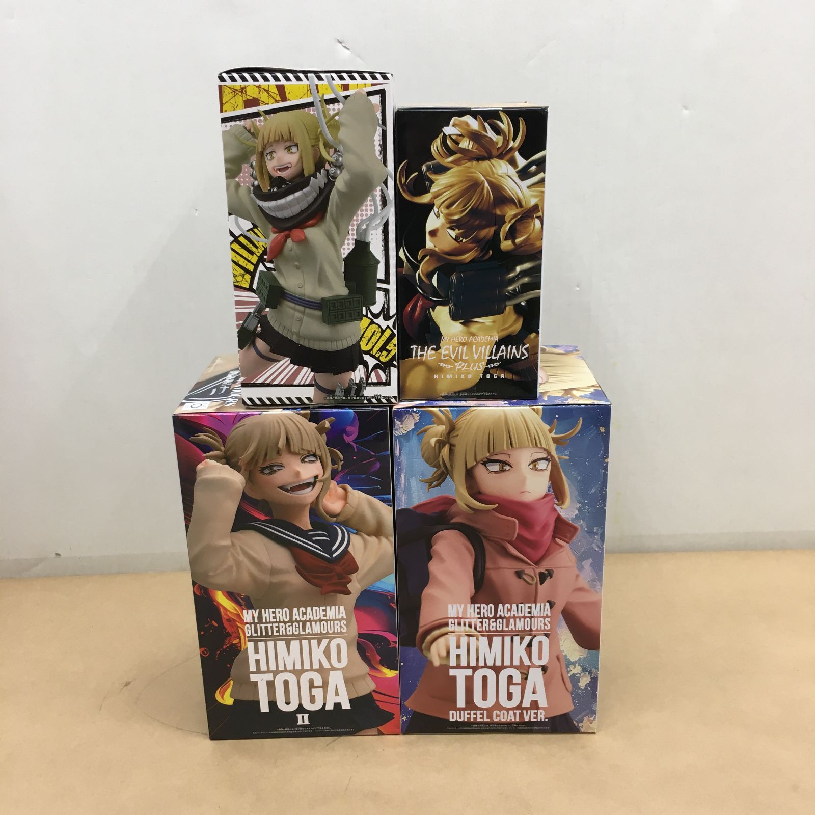 未開封 ヒロアカ トガヒミコ フィギュア 4種セット 造形Academy EVIL