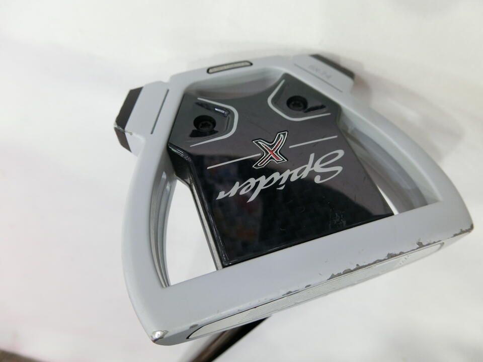 テーラーメイド　Spider X CHALK WHITE CENTER SHAFT　パター　中古　ゴルフドゥ！札幌厚別店【最短即日発送】 10,849円