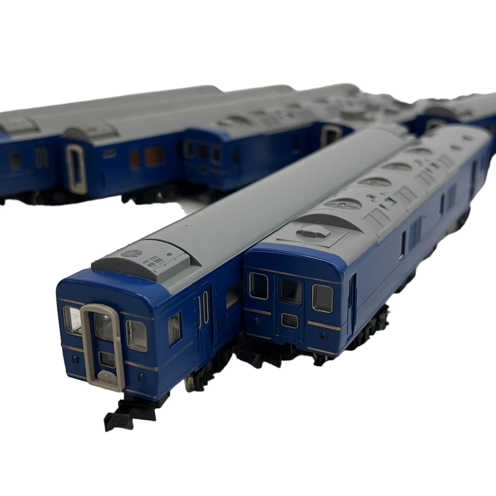 TOMIX 24系 客車 金帯 9両セット 鉄道模型 Nゲージ 中古 C11474527